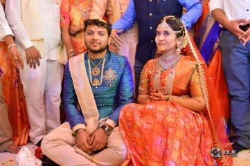Celebs at Bandla Ganesh Brothers Daughter Ashritha Wedding Photos